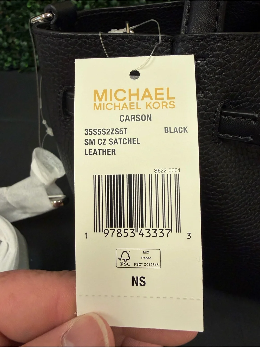 Michael Michael Kors Carson Small Pebbled Leather Satchel